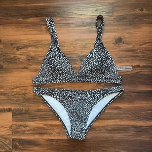 SHEIN Dalmatian Triangle Bikini